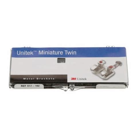 miniature twin metal brackets|3m twin brackets.